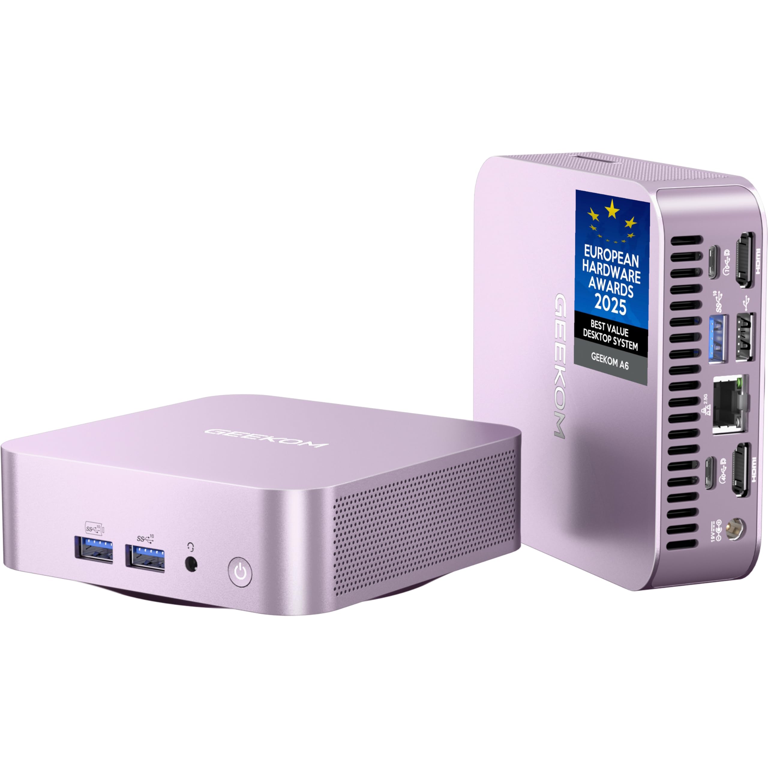 Amazon.com: GEEKOM A6 Aurora Edition Mini PC with AMD Ryzen 7