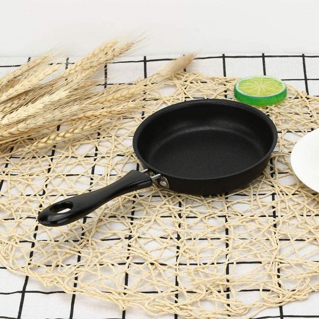 Topf, Pfanne, Edelstahl Bratpfanne Haushaltsküche Werkzeug Zubehör Kleine Bratpfanne Wok