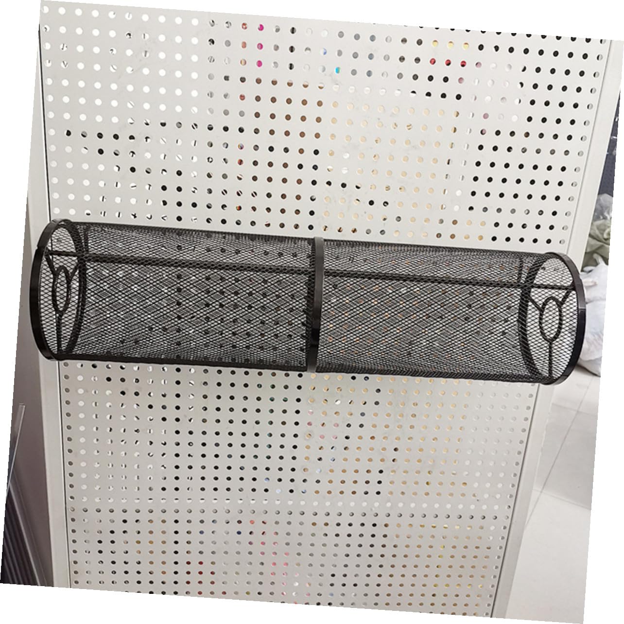 GALPADA Espositore Supporto Espositivo per Cerchietti e Accessori in Ferro Nero Design Salvaspazio e Facile da Installare per Negozi e Vetrine