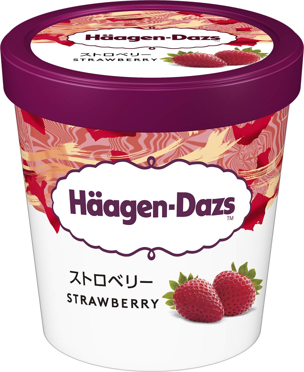 Amazon.co.jp: [冷凍] ハーゲンダッツ パイント ストロベリー 473ml 