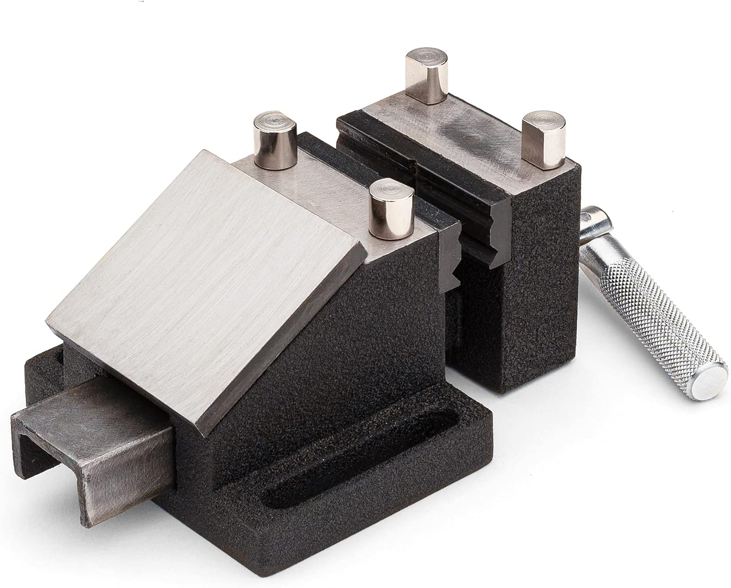 Kings County Tools Multi Purpose Steel Table Vise | 2 x 2 Movable Flat Anvil Surface | 4 Maximum Jaw Opening Width | 10-Pound Weight