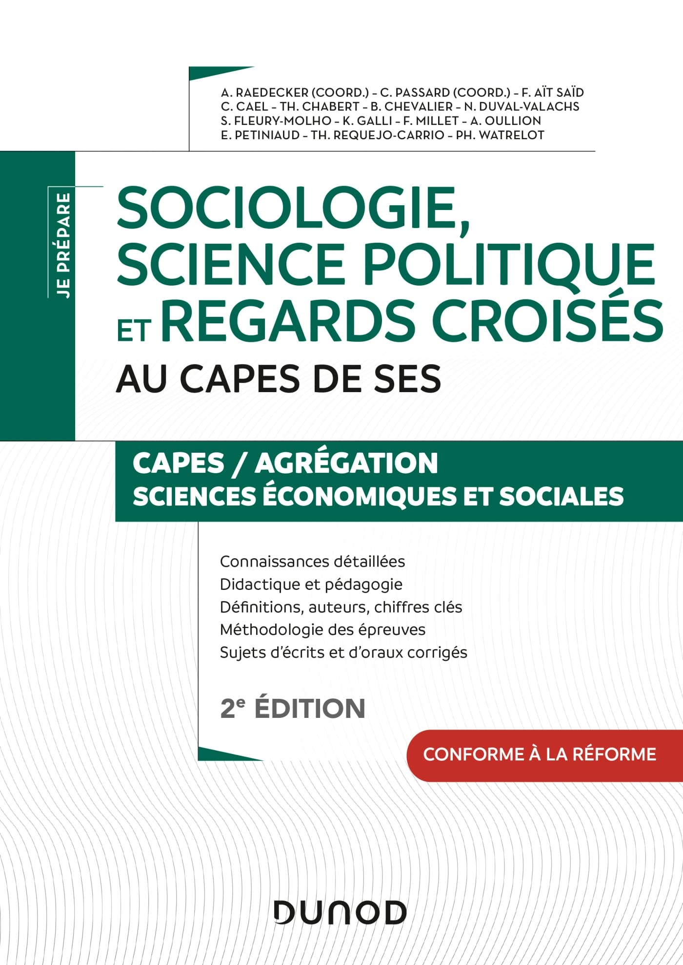 Sociologie, science politique et regards croisés au CAPES de SES - 2e éd.: Capes de Sciences économiques et sociales