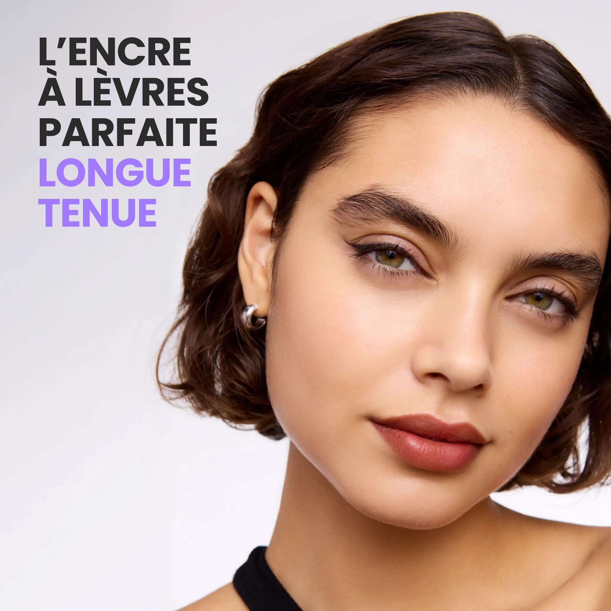 Wonderskin Wonder Blading Lip Stain Peel Off Masque - Teinte À Lèvres Brune Longue Durée, Imperméable Et Résistante Au Transfert, Maquillage Peel Off Au Fini Mat (Hush Masque)