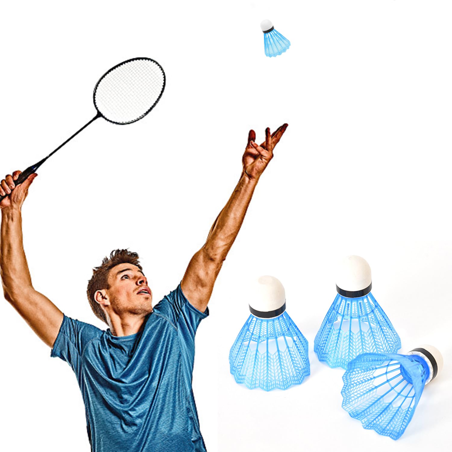 Raquetas Badminton HUNDRED POWERTEK 1000 JR Raquette De Badminton Avec Raqueta De Badminton