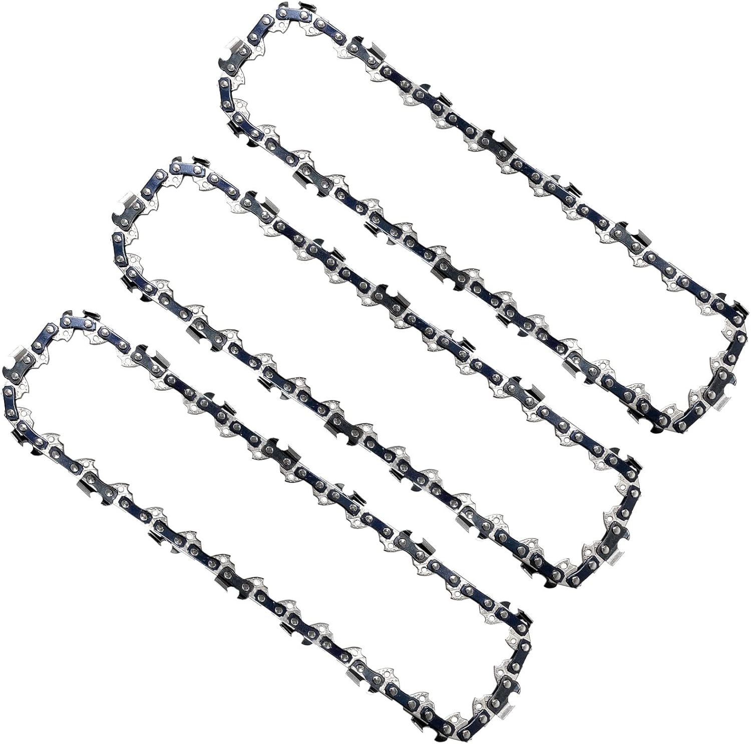 Opuladuo 3PC 8" Pole Saw Chain Replacement for 9.5 in