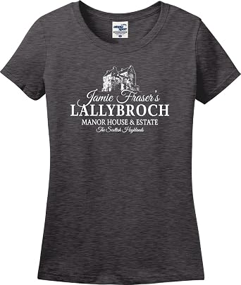 Clan Fraser Lallybroch Scotland Missy Fit Ladies T-Shirt S-3X