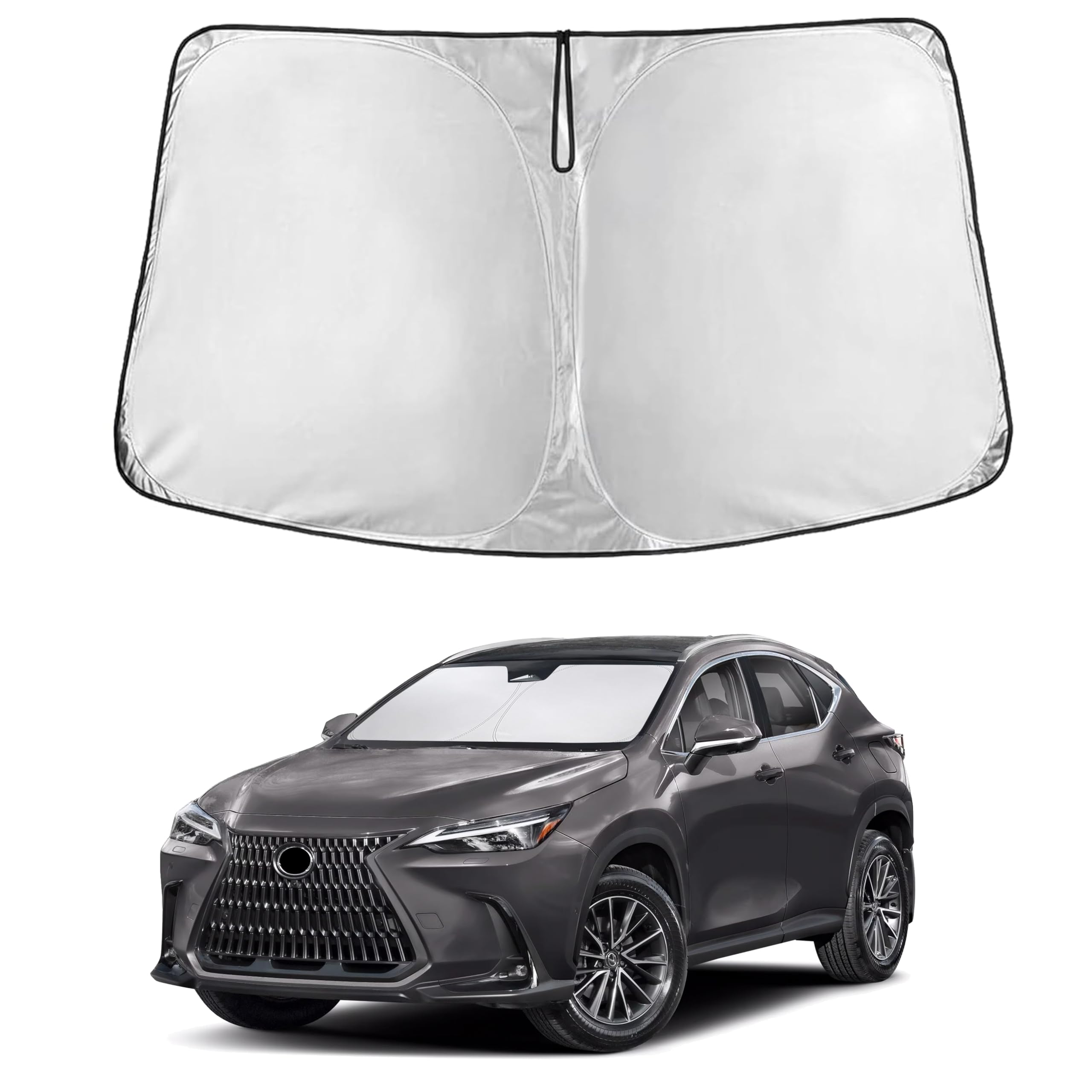 Amazon.com: EcoNour Custom Windshield Sun Shade for Lexus NX 2022