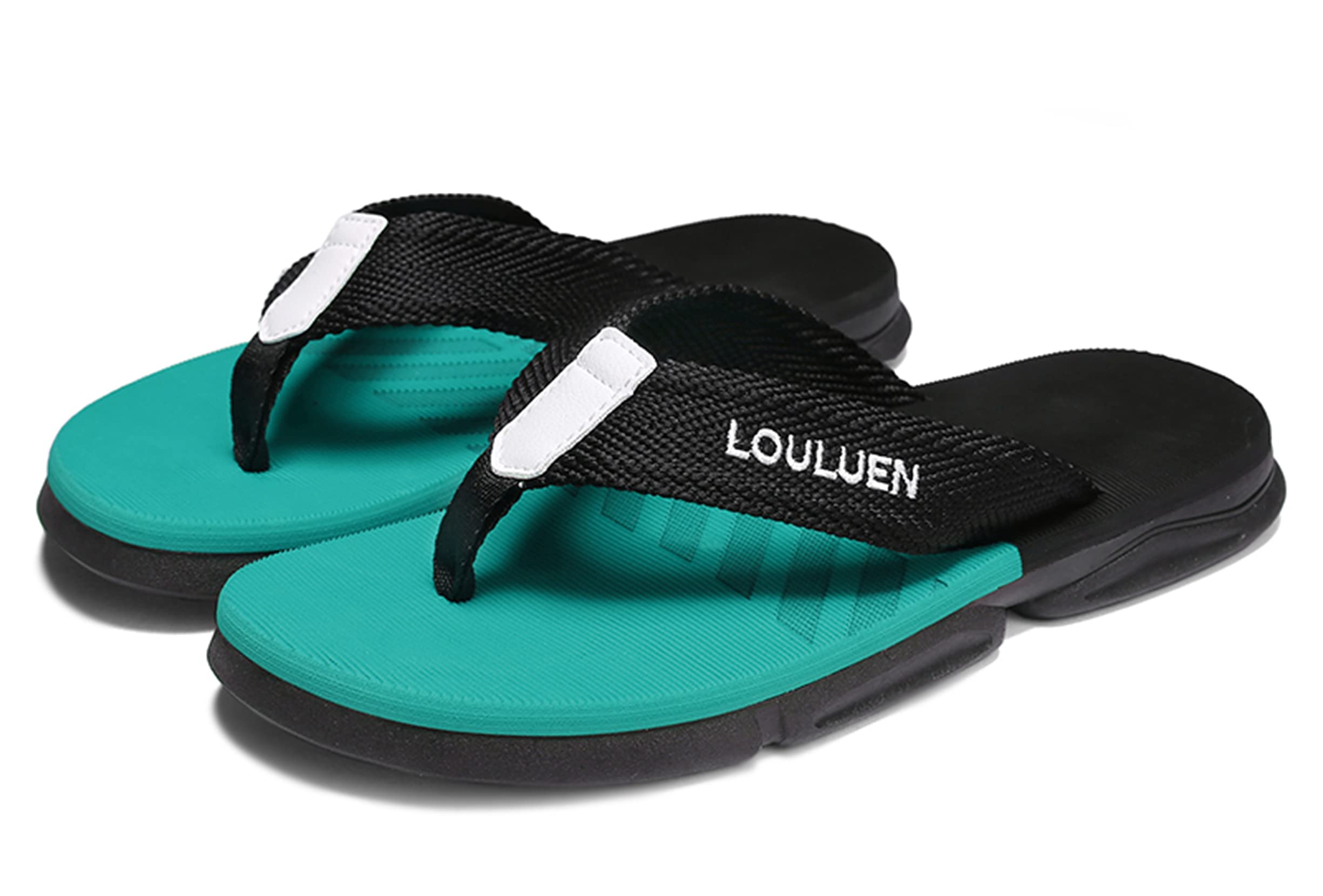 Klapki Kobiety Mężczyźni Sandały na palec Wsparcie Łuk Lato Plaża Sandały Basen Ortopedyczne Flip Flop Antypoślizgowe Wygodne buty do chodzenia Unisex Dorosły 35-44 EU
