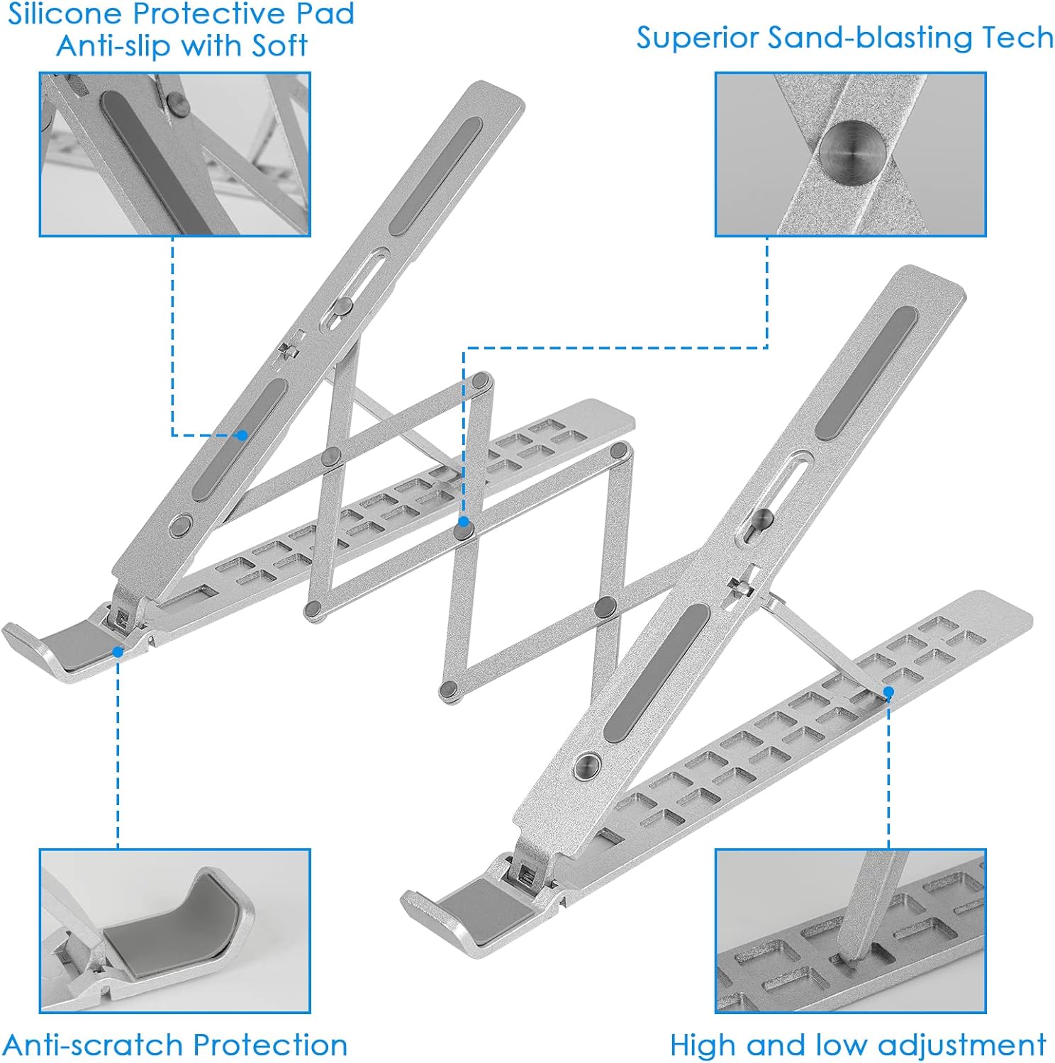 Musiin Audio Mixer Stand for Home Studio Mixer Controller(Three-fold)