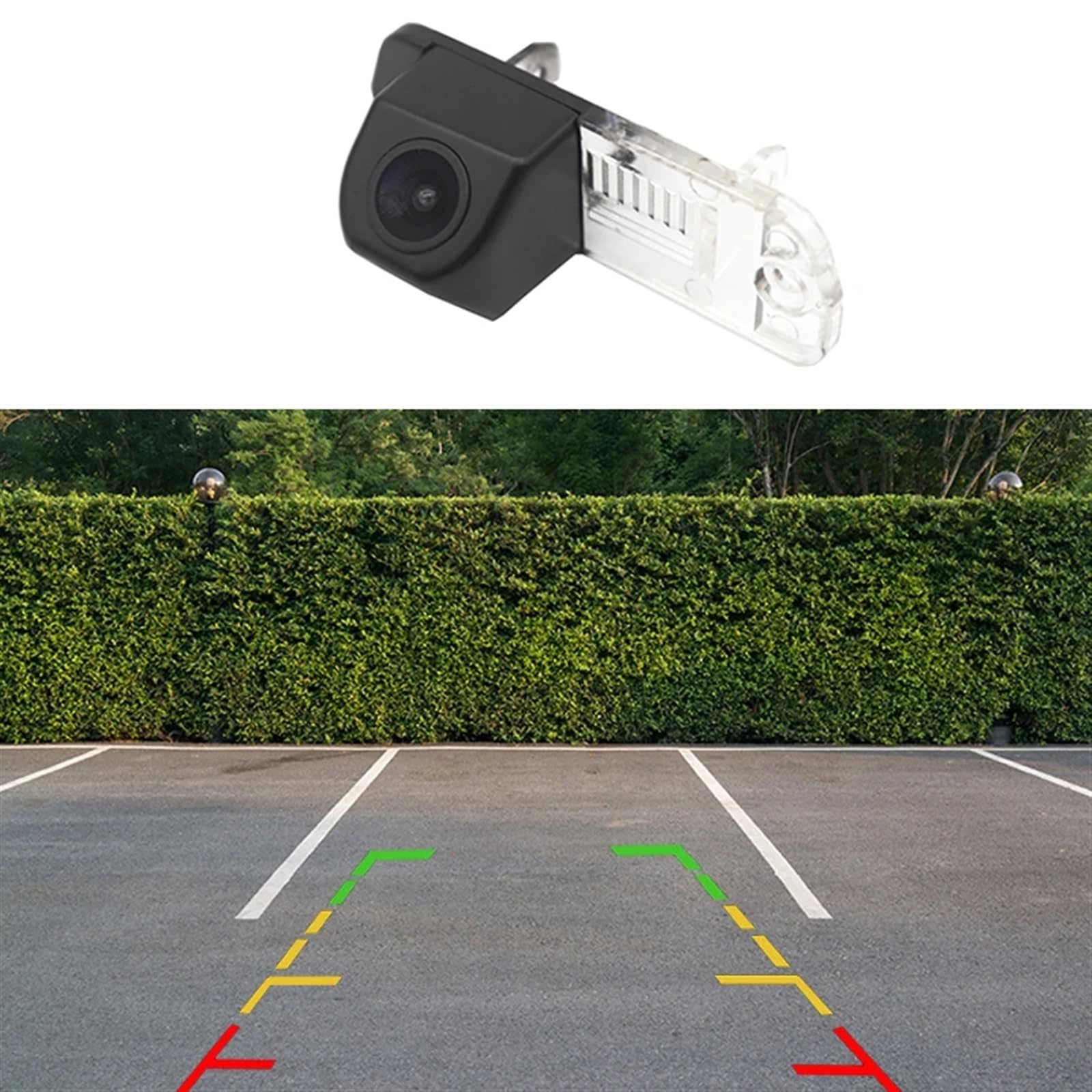 Camara Coche Marcha Cámara visión Trasera Marcha atrás de Coche HD para Benz Clase R R300 R350 R280 R600 R63 W251 W166 ML MB M Class ML350 ML300 ML250 Cámara Aparcamiento