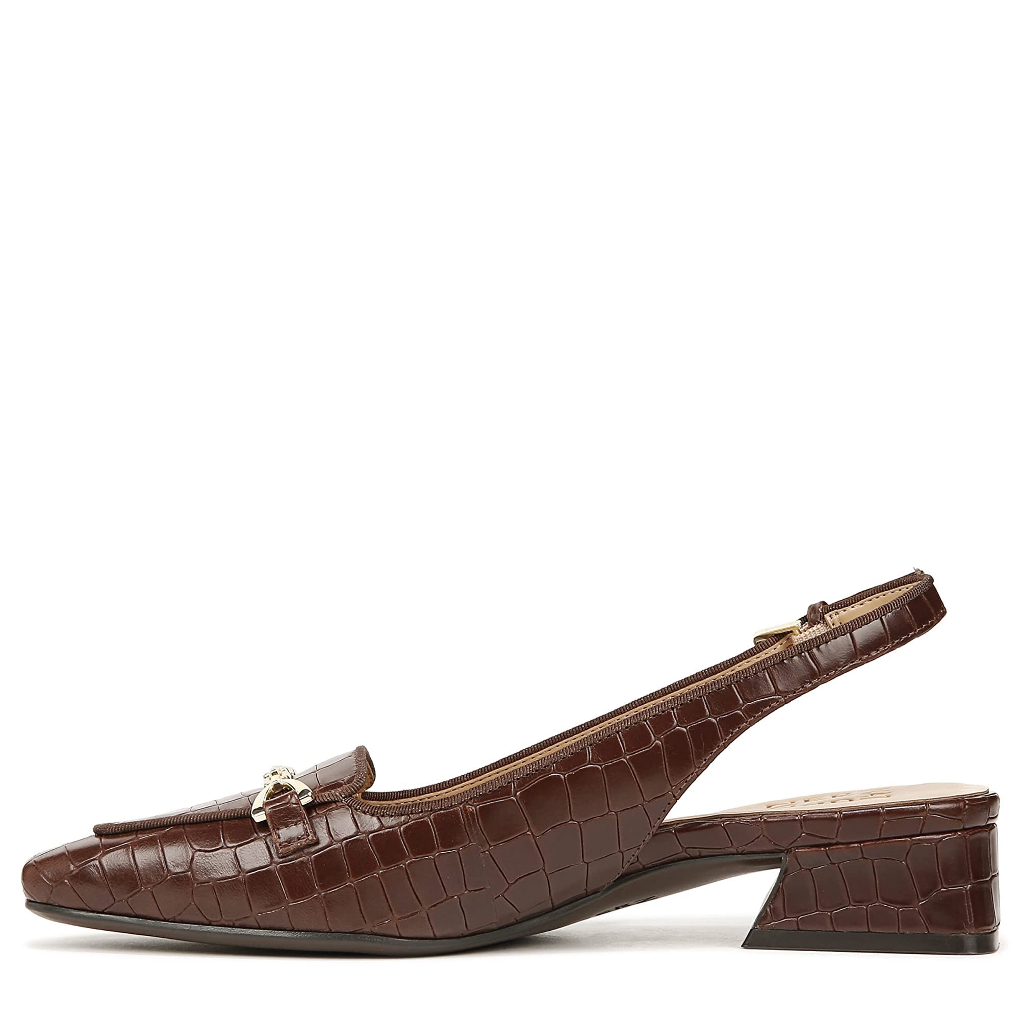 NaturalizerWomen's Lindsey Slingback Pointed Toe Low Block Heel Pump