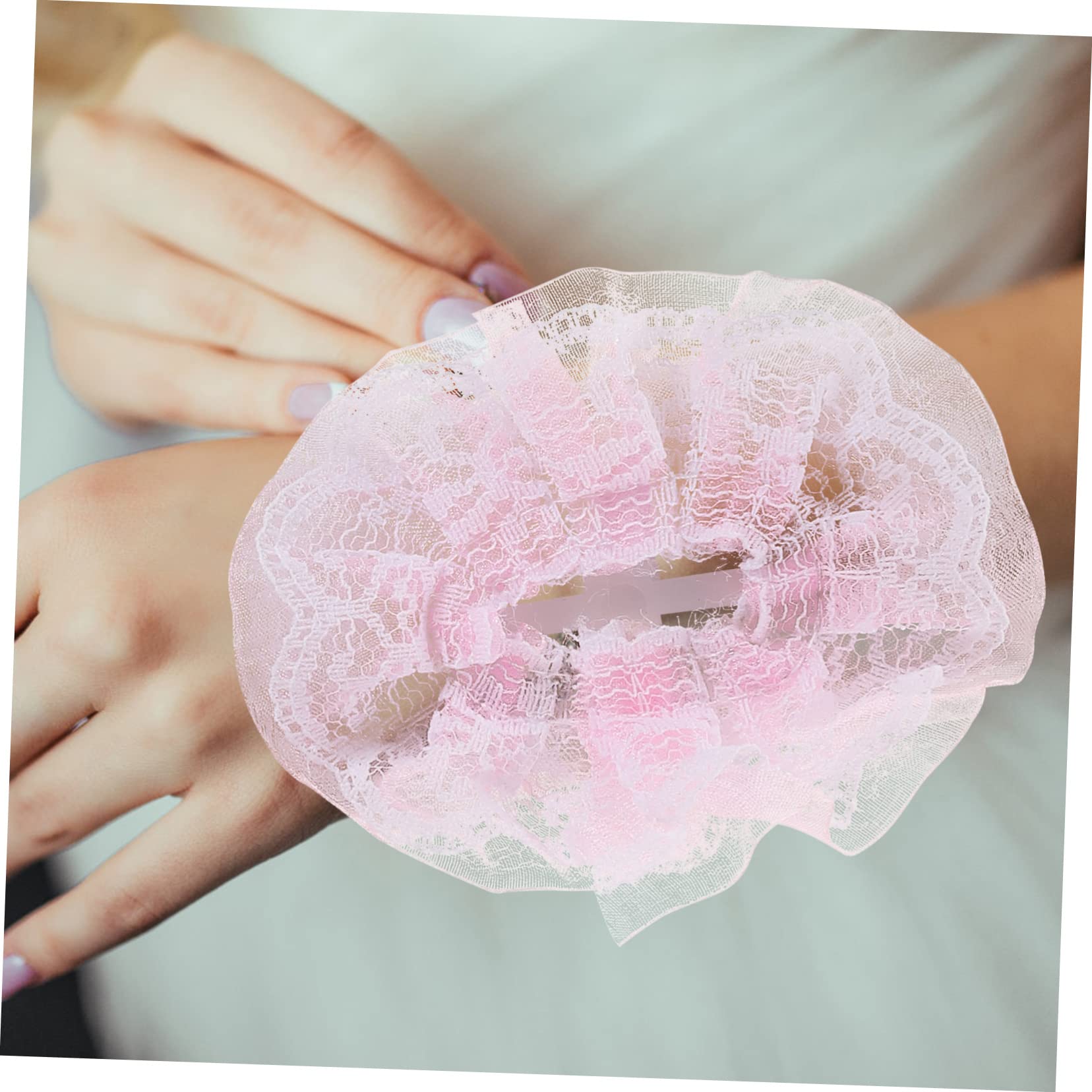 TENDYCOCO Luxury 10pcs Wrist Corsage Bands Wedding Corsage Wristlets Pearl Jewelry Wristlet for Mother of Bride Pink