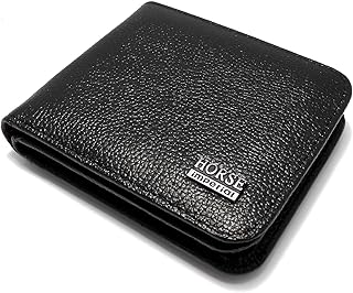 Black Faux Leather For Men - Bifold Wallets