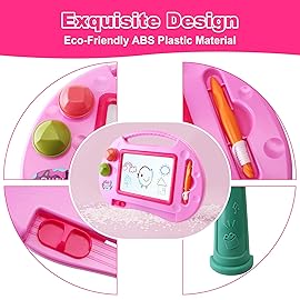 Toys for 1-2 Year Old Girls,Magnetic Drawing Board,Toddler Toys for Girls Age 2 3,Erasable Doodle Board for Kids,Learning Toy for Toddler 1 2 3,Gift for 1 2 Year Old Kids Christmas Birthday Easter