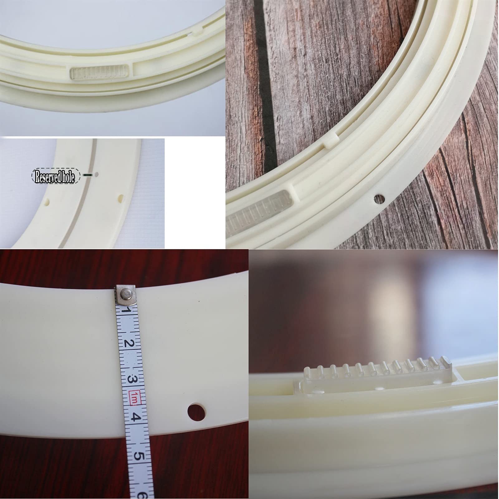 Rodamiento Plataforma giratoria, Plataforma giratoria con rodamiento Giratorio Base Soporte Placa lechosa 20 Pulgadas Base giratoria Mesa giratoria Redonda para Resistencia antiimpacto Resistencia