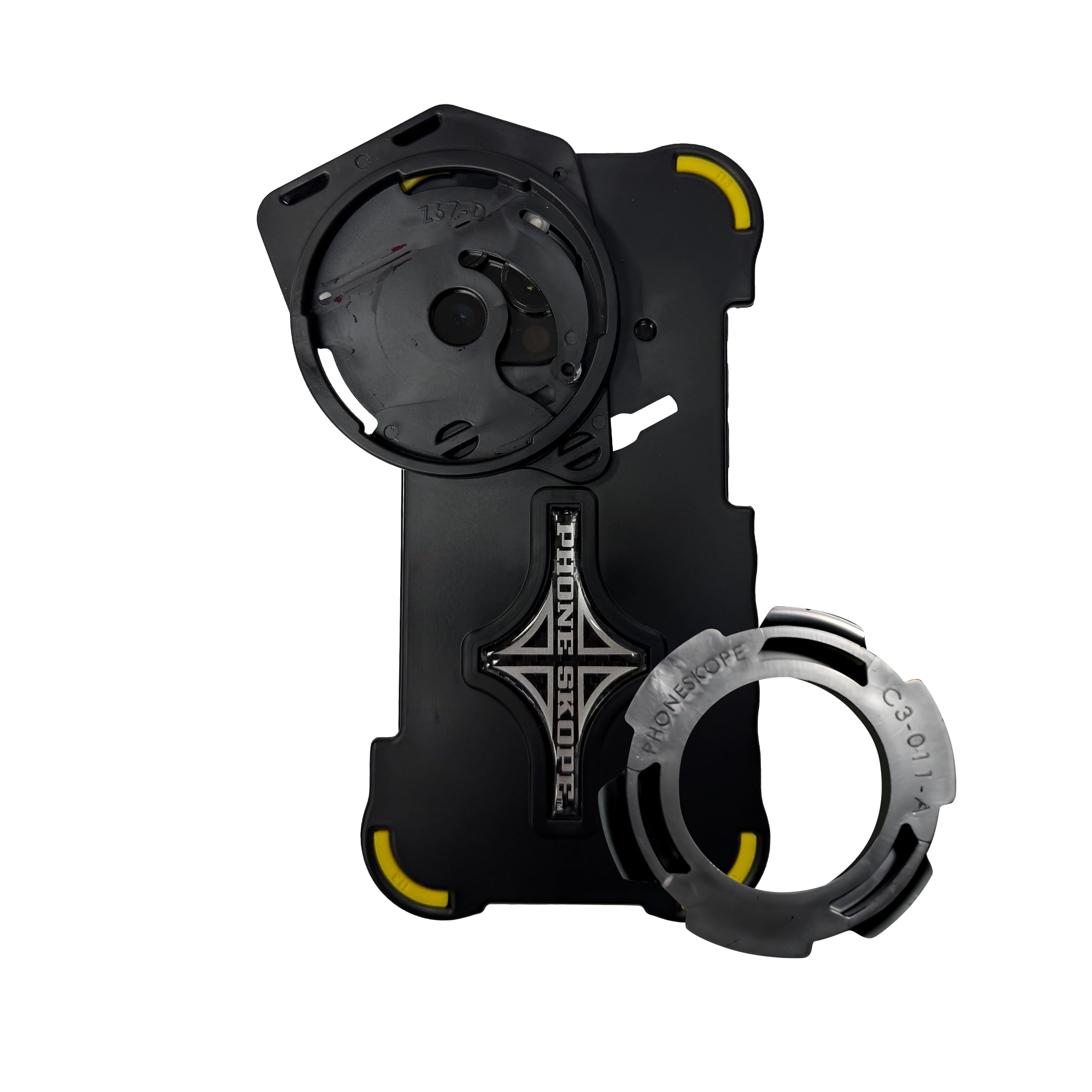 Phone Skope Phone Case Compatible with iPhone 16 Pro C3-011 Black