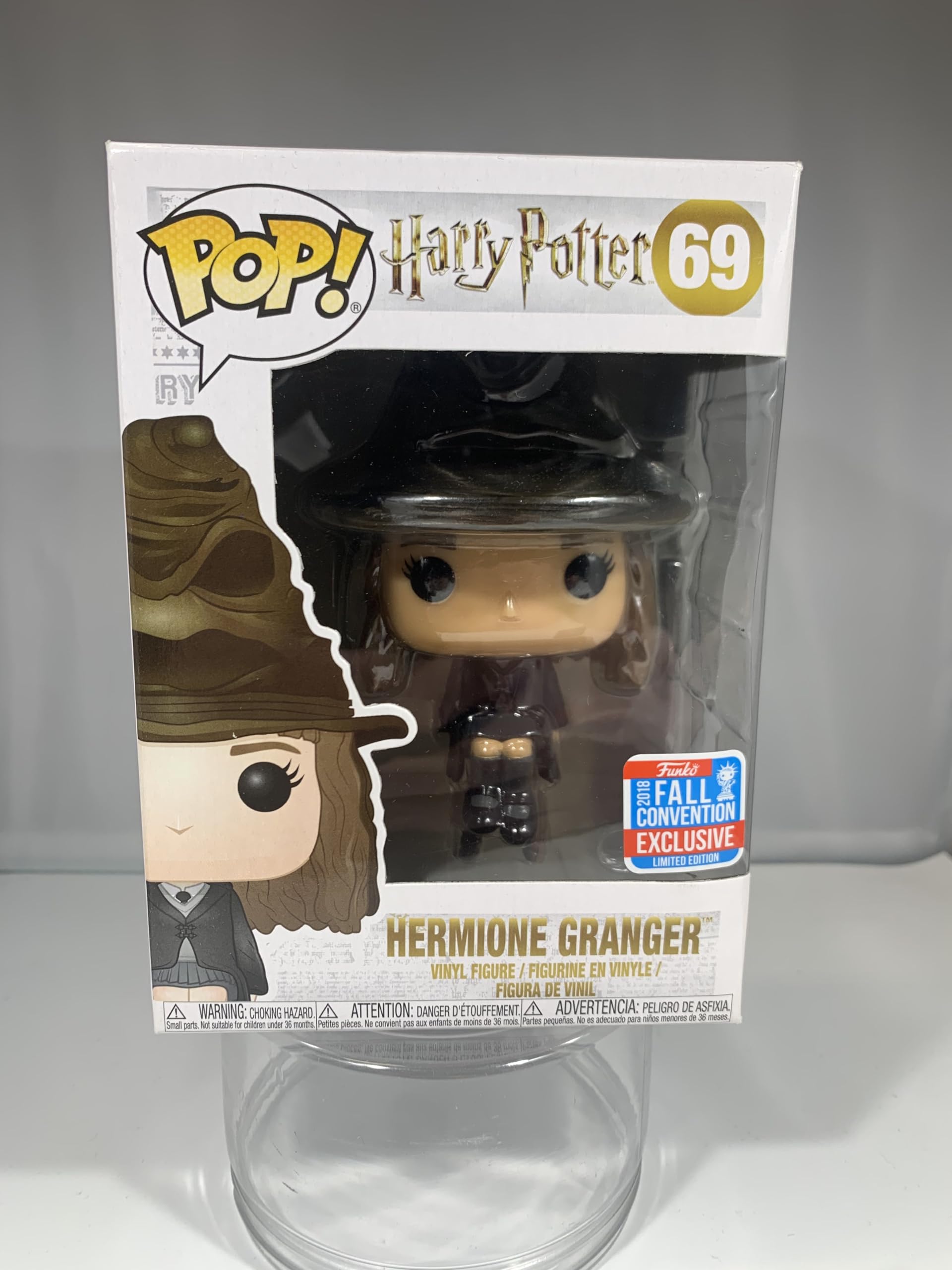 Amazon.com: Harry Potter Funko POP Hermione with Sorting Hat