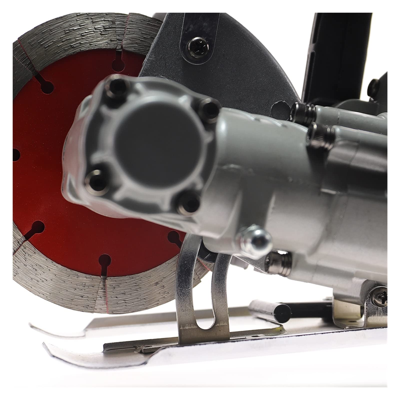 Rozadora Pared, 4000W Máquina de ranura de pared Máquina de corte de hormigón de acero Máquina de corte de pared eléctrica Chaser Saw Circular Sair herramienta eléctrica(115mm)