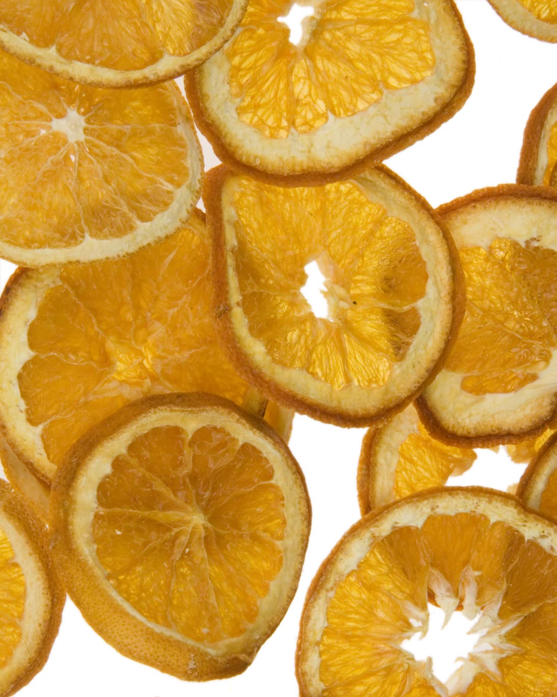 Floralcraft Orange 10Pcs Dried Slice - Fresh Scented Dried Fruit Slices For Christmas Wreath, Holly Rings, Pot Pourri, Florist Décoration