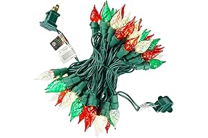 BOHON Christmas Lights: Festive Multicolor Ambiance for Holiday Delights