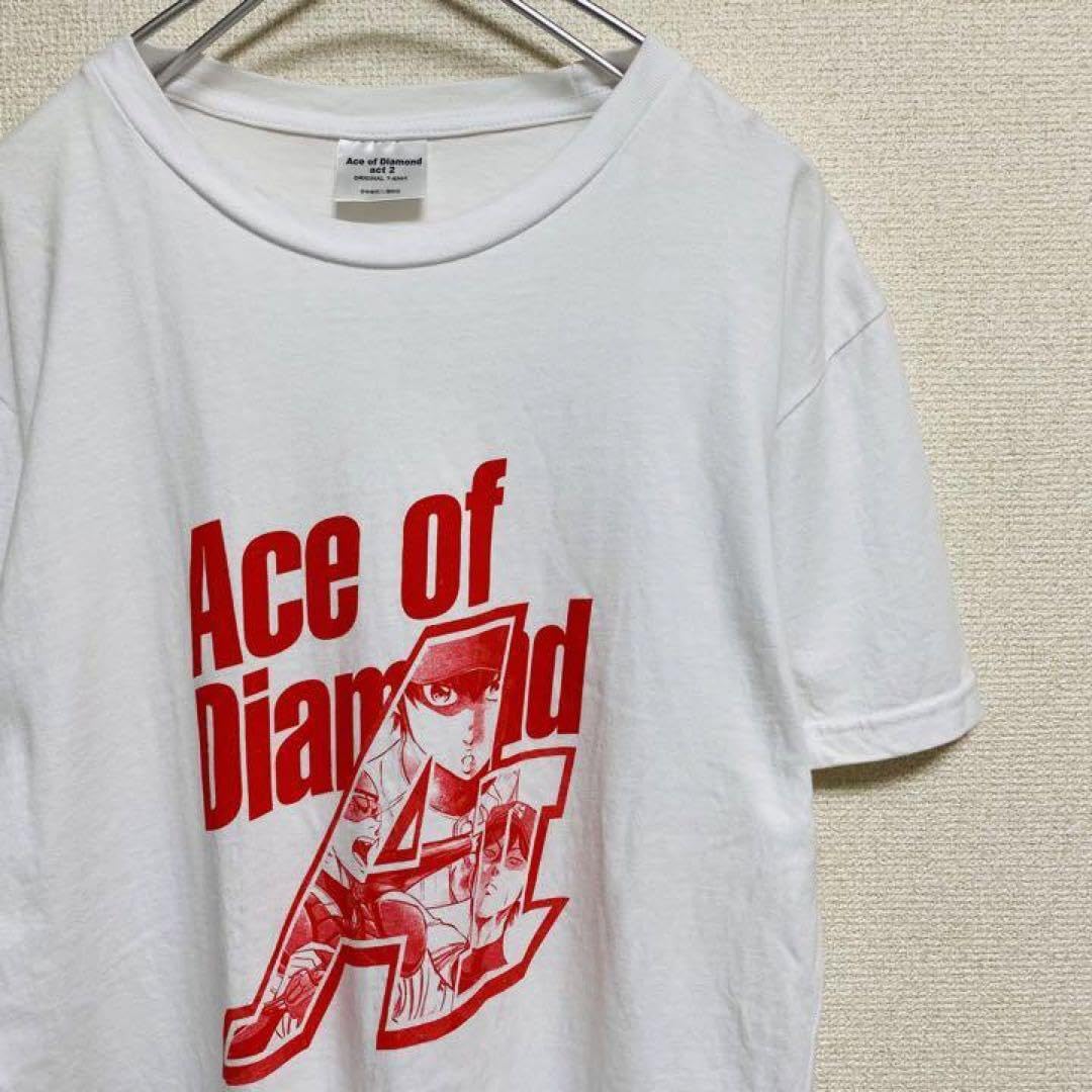 Amazon.co.jp: ダイヤのA act2 9巻 限定版 Tシャツ 白 ホワイト 