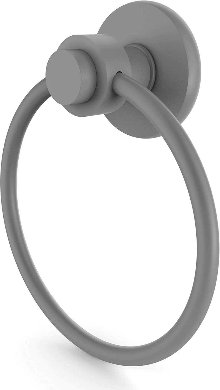 Allied Brass 916 Mercury Collection Towel Ring, Polished Chrome