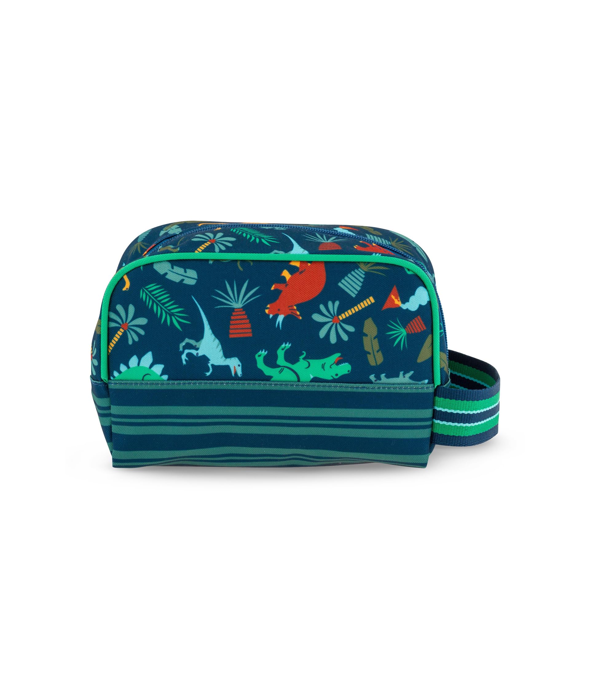 Toiletry Bags for Kids | Cute Attractive Design Travel Cases, Printed Multiutility, Reusable & Washable Organizer Bag (Dino)-image-28