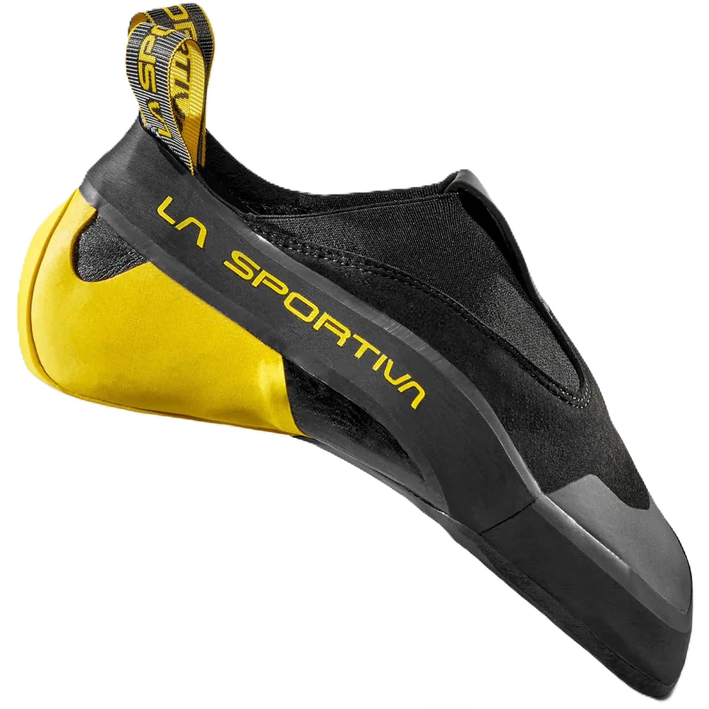 LA SPORTIVA Unisex Cobra 4.99 Scarpe da Arrampicata, Black-Yellow, 41.5