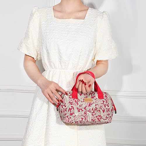 Miniatura 7 de Smrcom Makeup Bag Cosmetic Bag For Women Girl Travel Makeup Bag Toilet Bag Zipper Organizer Bag Waterproof (D.blue)