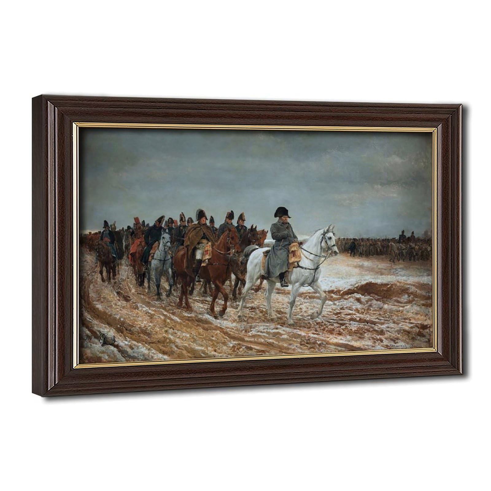 Impression sur toile Napoléon Meissonier décoration murale cadre - 8