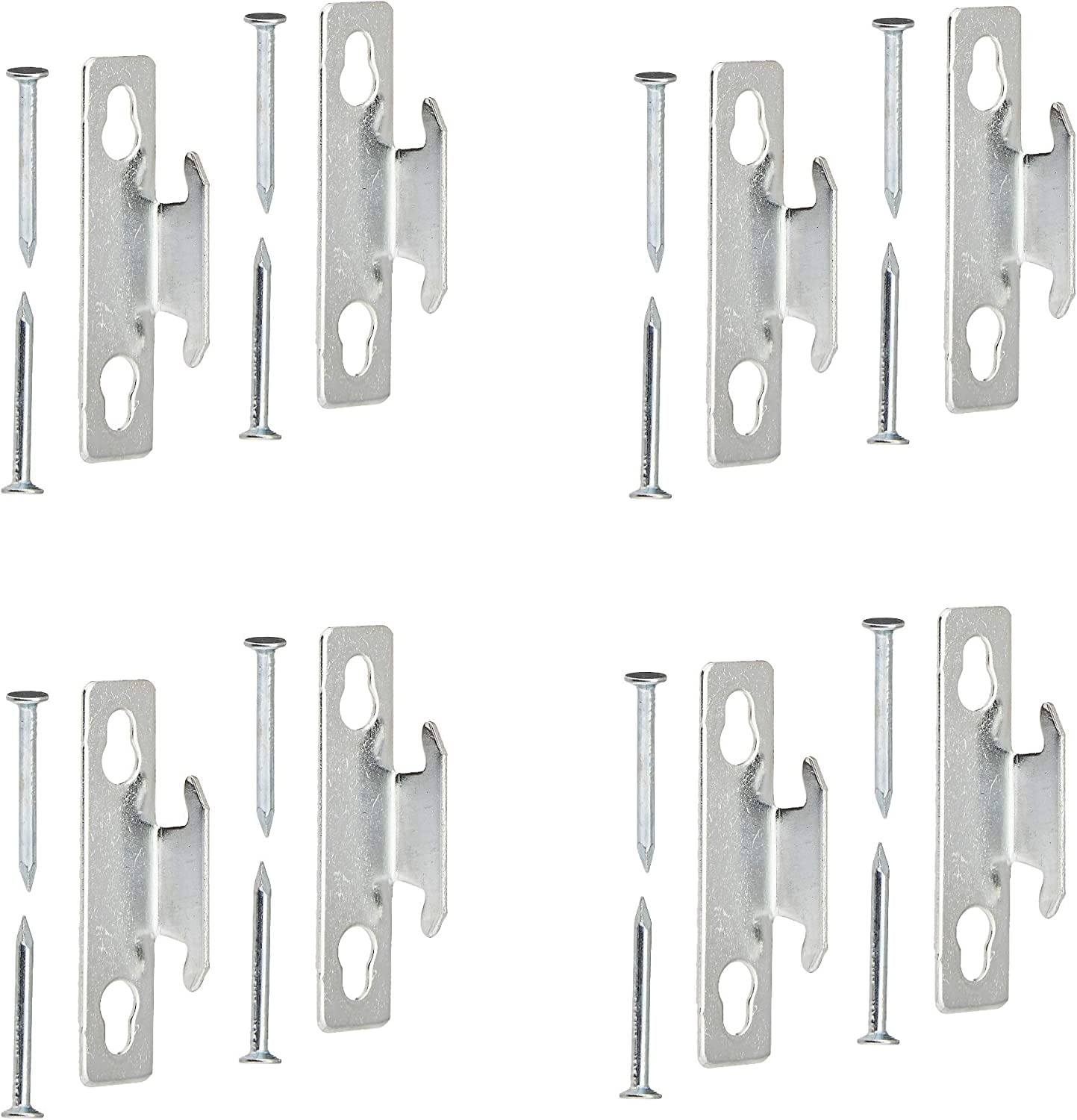 3 Pack of 4, Kenney Mfg Kenney KN851 Single Curtain Rod Bracket