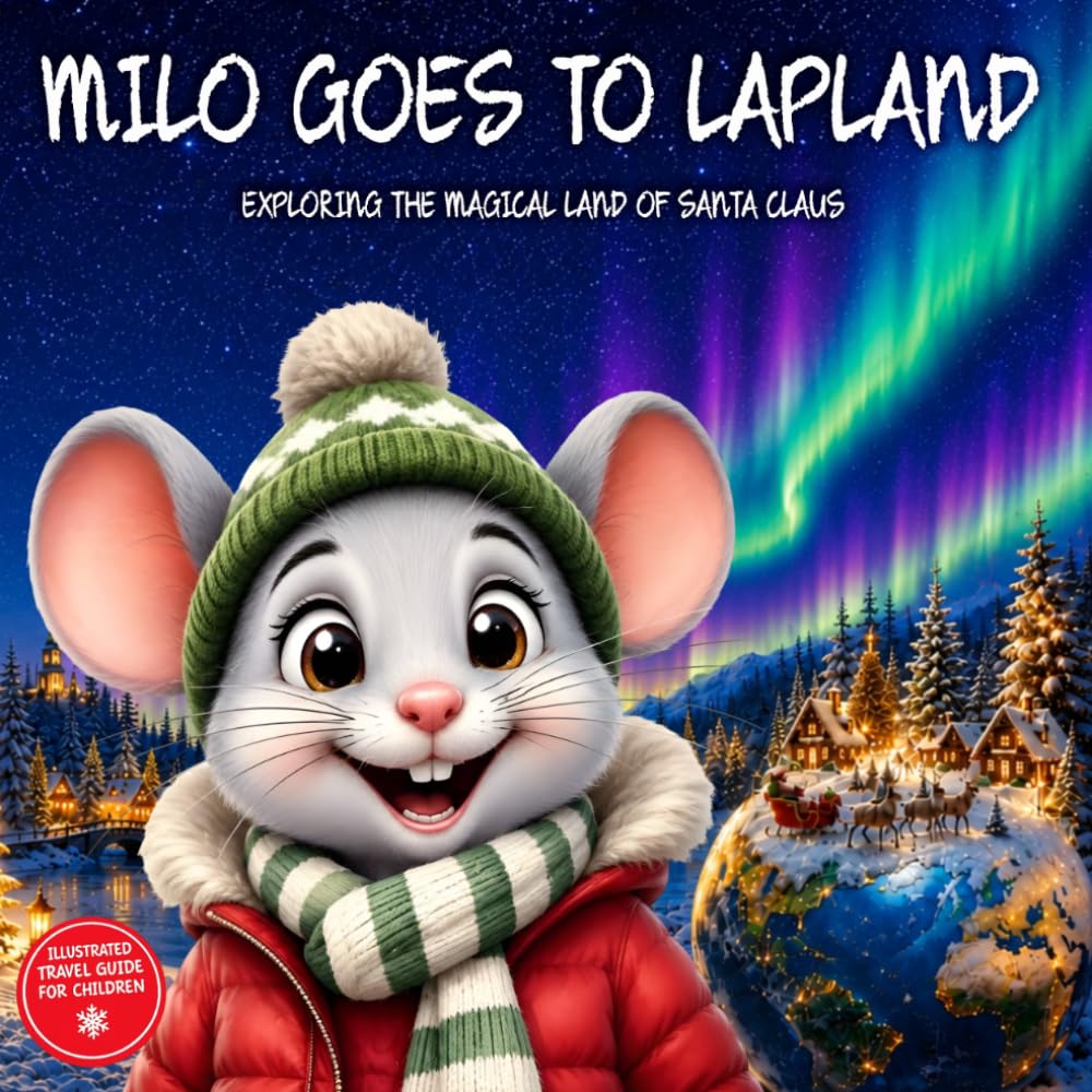 Milo goes to Lapland: Exploring The Magical Land of Santa Claus. Illustrated Lapland Travel Picture Guide for kids ages 2-9 (Milo's Explorers Club)