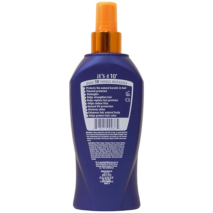 It's A 10 Miracle Leave-In Plus Keratin 10 Oz miniatura 3