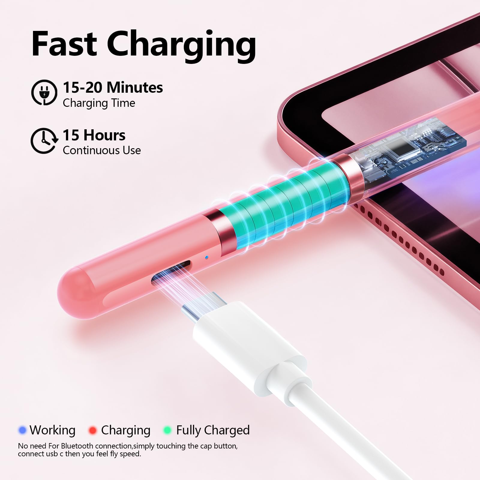 Amazon.com: Stylus Pen for iPad 6th-11th Generation-2X Fast Charge 