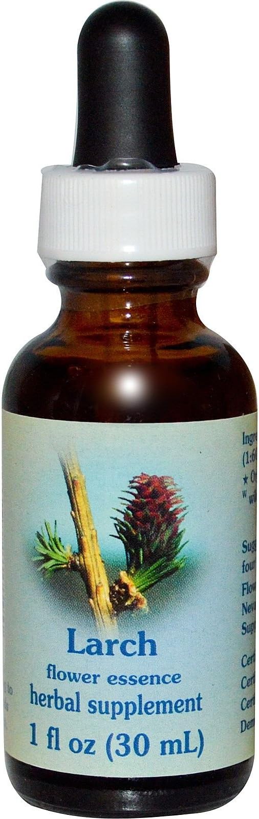 Flower Essence Services Larch Dropper Herbal Supplements, 1 Ounce
