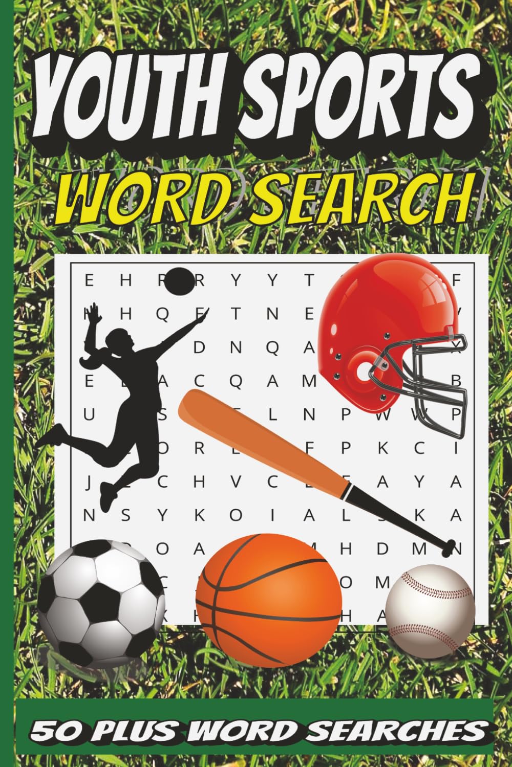 Youth Sports Word Search: Engaging word search Sports adventure! Packed with kid-friendly sport themes, to help children build vocabulary and improve spelling.