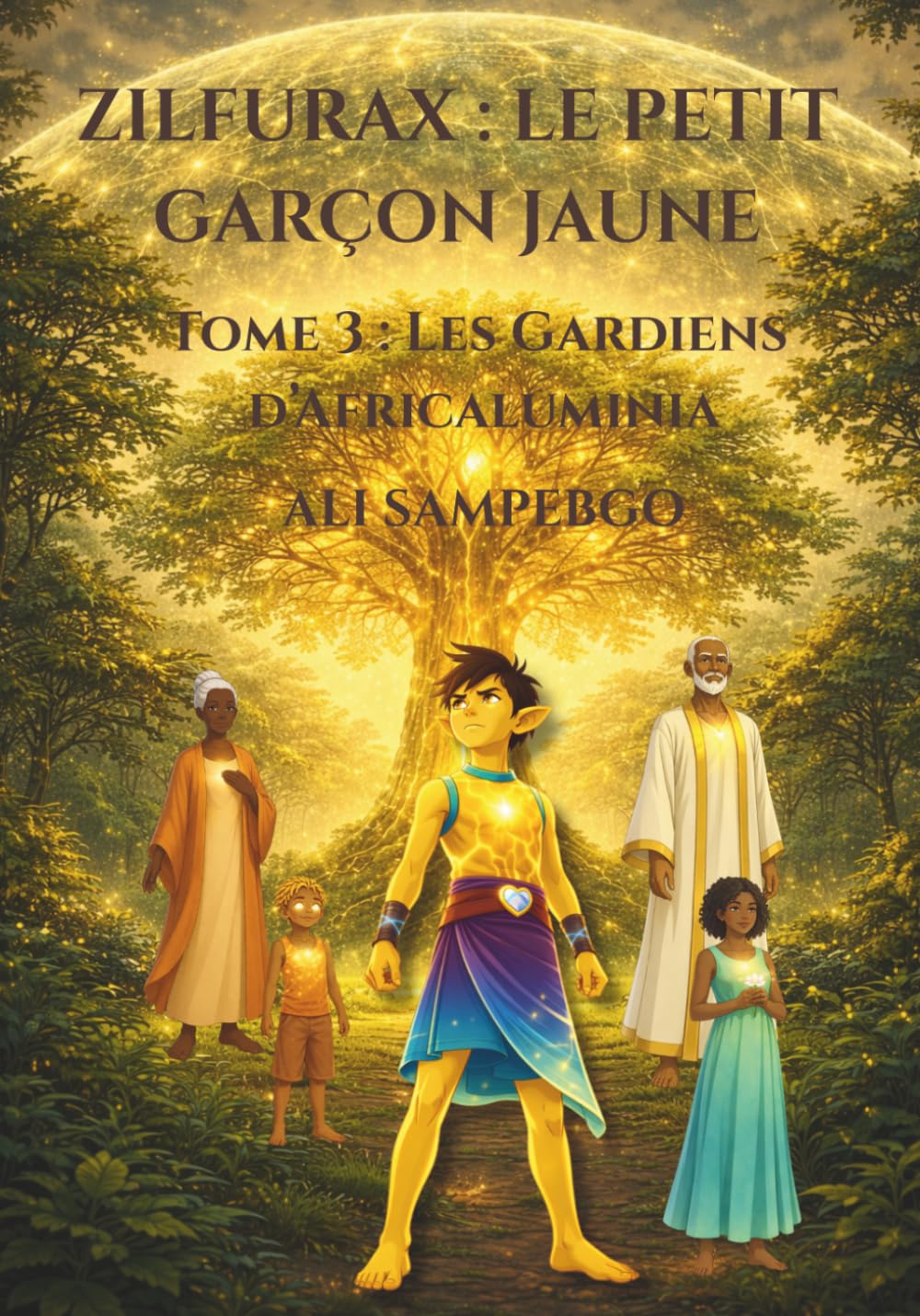 ZILFURAX : LE PETIT GARÇON JAUNE: Tome 3 : Les Gardiens d’Africaluminia