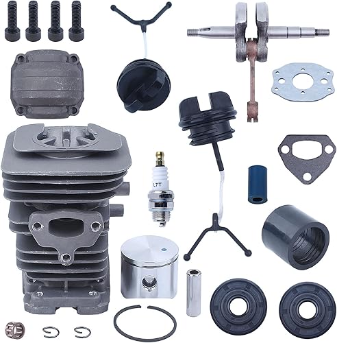 Miniatura 2 de 530069941, Kit de cilindro de 1.575 in, para Husqvarna 142 141 137 136 para pieza de motosierra