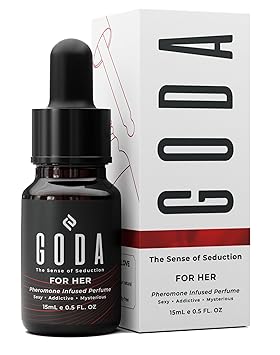 GODA Pheromones Perfume for Women The Original Long-Lasting Womens Fragrances with Jasmine and Rose, Vegan & Cruelty-Free 15ml/0.50 fl. oz