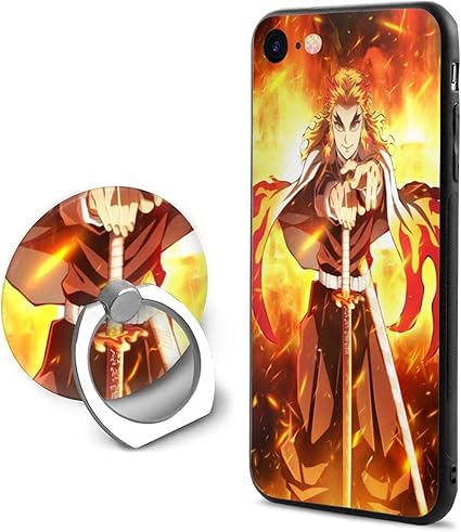 Amazon Iphone Se ケース 第2世代 Iphone8 Iphone7 ケース 鬼滅の刃 煉獄杏寿郎 リングバックル ケース アニメスマホカバーiphone 7 8 Se 4 7インチ 保護ケース 携帯電話の殻 Sheosinye 家電 カメラ