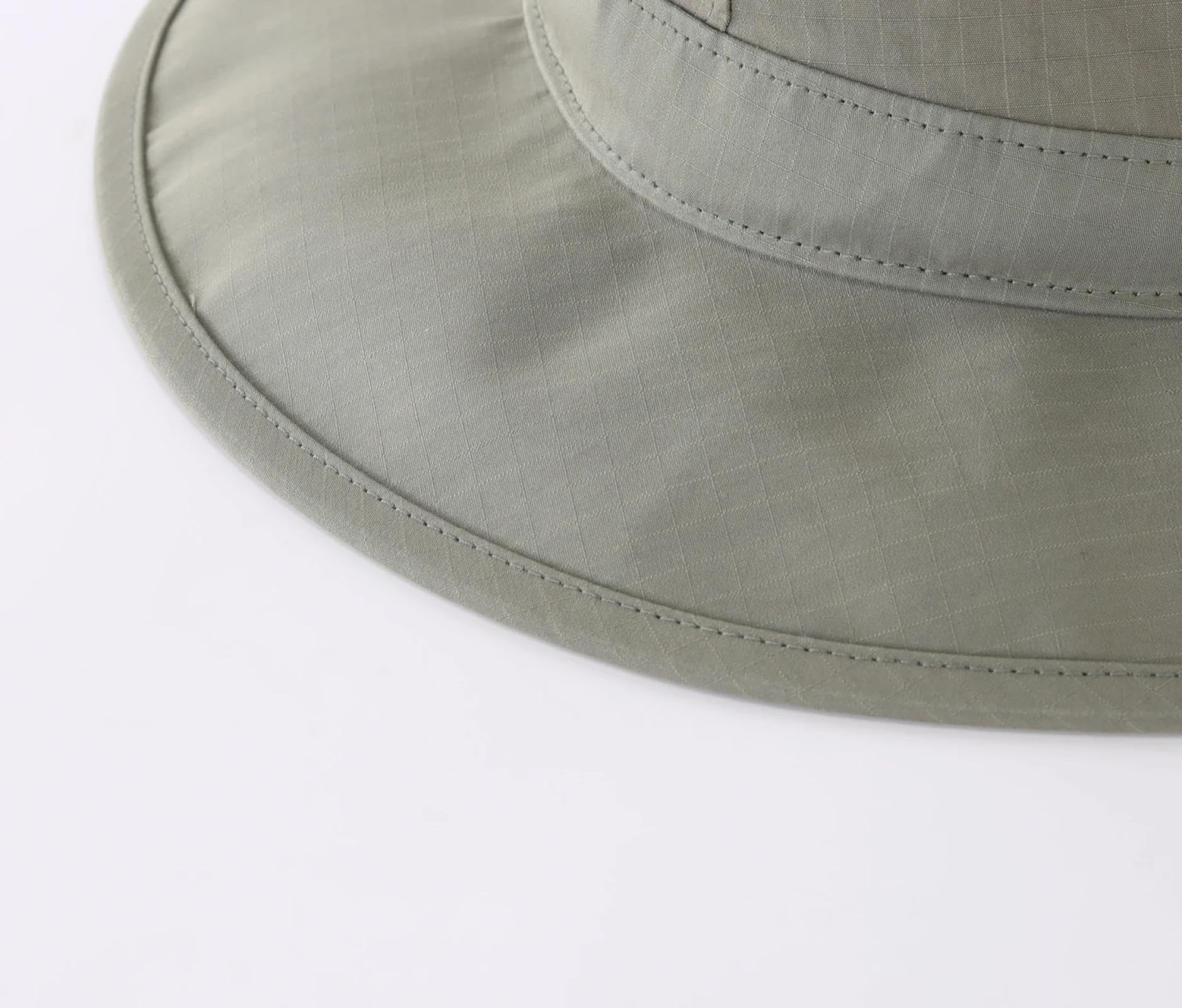 Cappello da Pescatore Berretto Cappello da Sole A Secchiello da Uomo da Donna A Tesa Larga Cappello da Pesca Maschile Traspirante E Regolabile con Protezione Solare