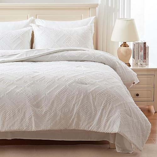 Miniatura 9 de EMME Bed-in-A-Bag - Juego de edredón de 5 piezas para cama Twin de microfibra cepillada y relleno de plumón sintético suave y cómodo lavable a