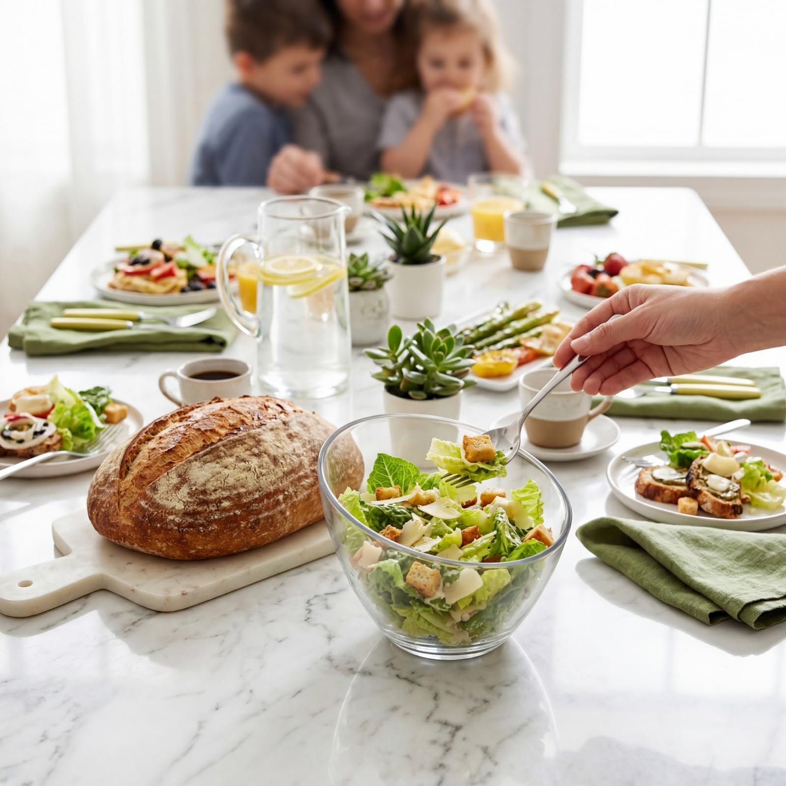 Lyellfe 3 Stücke Plastik Salatschalen, Abgewinkelte klare Salatschüsseln, Snackschüsseln, Dicke Acryl Bonbonschalen für Partys, Nudeln, Süßigkeiten, Chips, Obst | Abgewinkelte Servierschüssel, klare Süßigkeiten-Snackschalen für Partys, Chips, Obst, Vorber