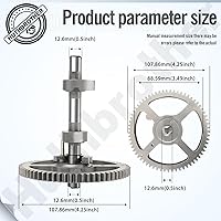 Vista 2 de 84005207 793880 Árbol de levas - para B&S 793880 793583 792681 791942 795102 Kit de reemplazo de eje de levas con anillo de sello de aceite 795387