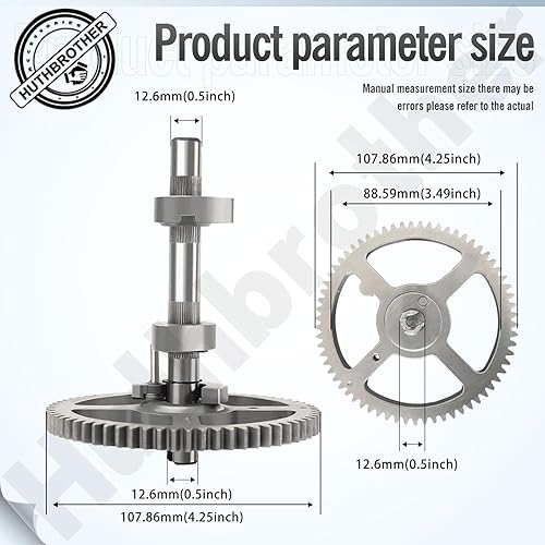 Miniatura 2 de 84005207 793880 Árbol de levas - para B&S 793880 793583 792681 791942 795102 Kit de reemplazo de levas con anillo de sello de aceite 795387 y juntas