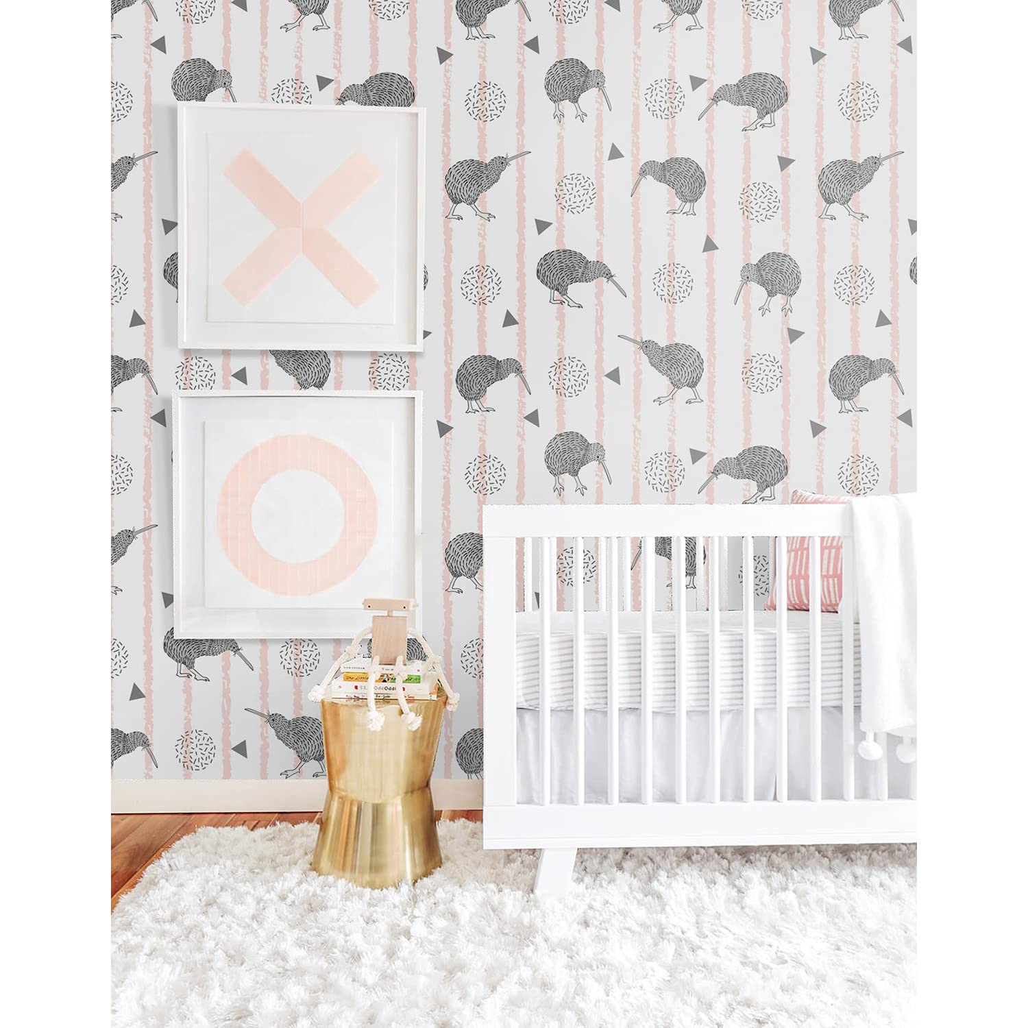 Décoration murale kiwi oiseau minimaliste 312x219 papier peint chambre
