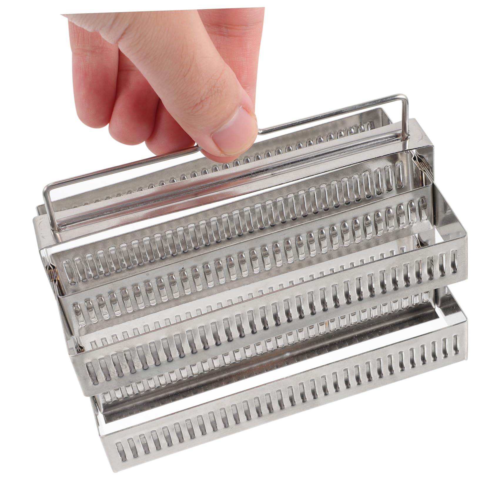 2piezas Estante De Acero Inoxidable Para De Rack Para Secado De Muestras Soporte Práctico y Duradero Para Laboratorio