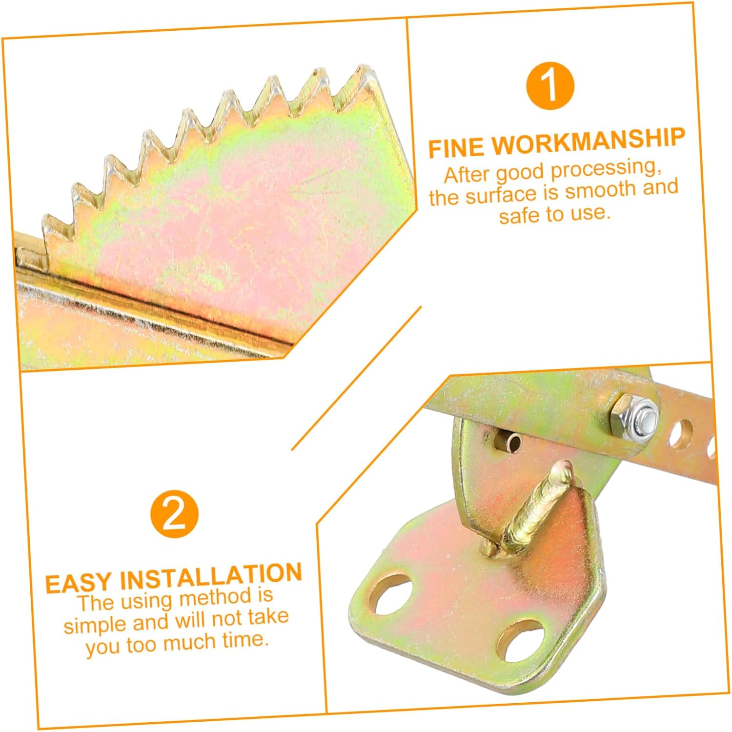 MAGICLULU Trailer Mechanical Brake Lever Parking Bar Handle Bracket Rv Trailer Accessory