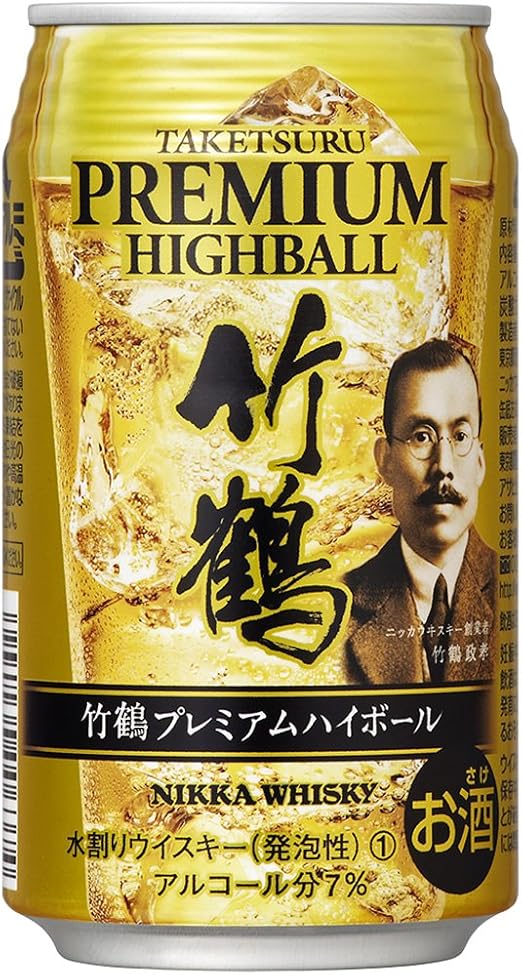 Amazon Co Jp 竹鶴プレミアムハイボール缶350ｍｌ ウイスキー 日本 350mlx24本 食品 飲料 お酒
