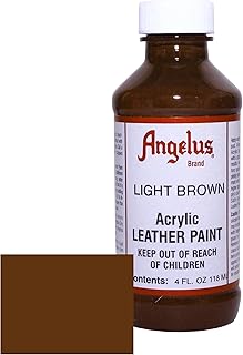 Angelus Acrylic Leather Paint-4oz.-Light Brown